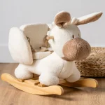 Люлееща се играчка магаренце екрю Teddy