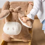 Люлееща се играчка магаренце Teddy бежово