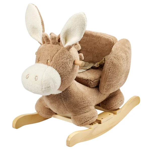 Люлееща се играчка магаренце Teddy бежово