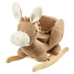 Люлееща се играчка магаренце Teddy бежово