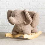 Люлееща се играчка слонче Teddy taupe