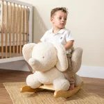 Люлееща се играчка слонче Teddy taupe