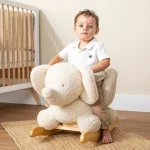 Люлееща се играчка слонче Teddy taupe
