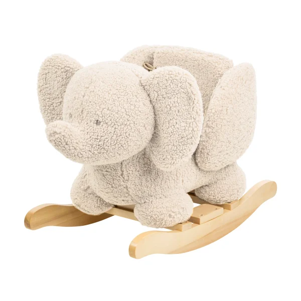Люлееща се играчка слонче Teddy екрю