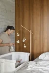 Бебешка кошара Next to me Quax Bouclé Cream