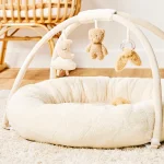 Активна гимнастика пуф Teddy екрю 90 см