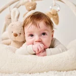 Активна гимнастика пуф Teddy екрю 90 см