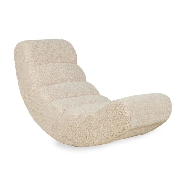 Люлеещ се стол Banana Teddy Bouclé