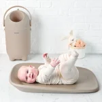 DROPY кош за пелени taupe