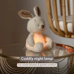 Мини Sleepy зайче – гушкаща нощна лампа Teddy