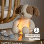 Мини Sleepy куче – гушкаща нощна лампа Teddy