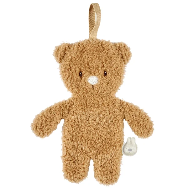 Меко мече за гушкане beige TEDDY с връзка за биберон
