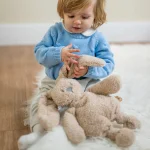Плюшена играчка заек Lapidou TEDDY 30 cm sand