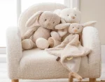 Меко зайче за гушкане TEDDY 28 см