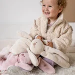 Плюшена играчка заек Lapidou Soft Plush powder pink