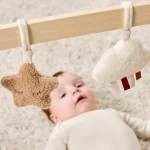 Дървена бебешка гимнастика Teddy