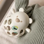 Силиконова дрънкалка гризалка Мече Clay