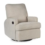 Електрически стол за кърмене Swivel & Gliding Teddy Taupe