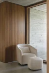 Стол за кърмене Gomi Gliding & Swivel - Cream