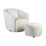 Стол за кърмене Gomi Gliding & Swivel - Mohair Beige