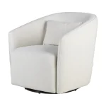 Стол за кърмене Gomi Gliding & Swivel - Mohair Beige