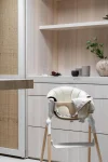 Сгъваем стол за хранене Viola Quax beige
