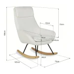 Люлеещ стол Nordic Sheep Beige