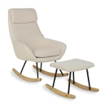 Люлееща се табуретка за стол Basic/Nordic Sheep Beige
